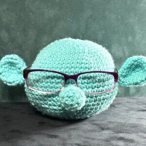 Eyeglasses Holder Handmade Crochet Plush
